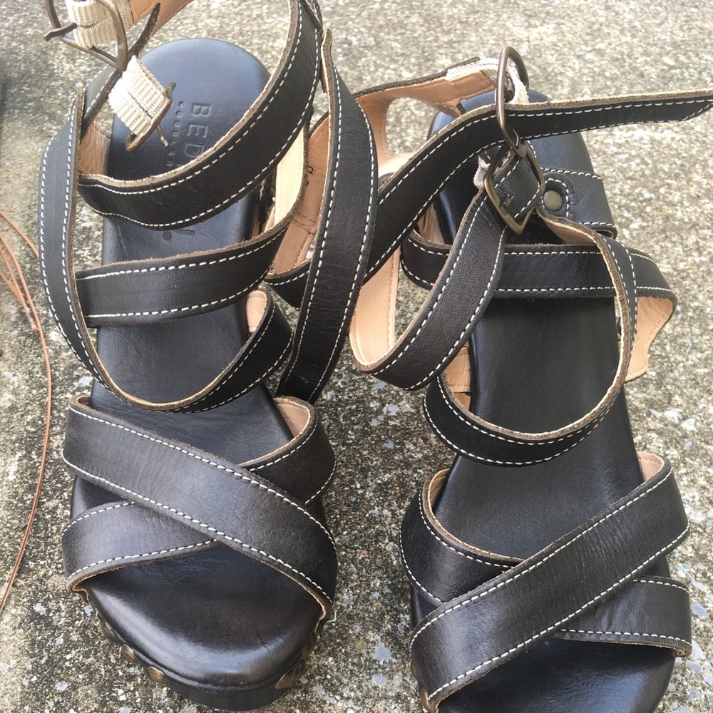 Bed Stu wooden heels